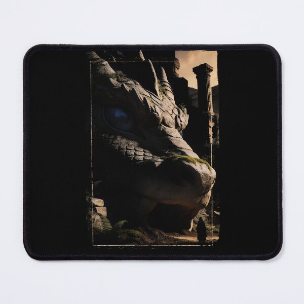 Item preview, Face The Dragon Hero's Journey Jungian Shadow Archetype Mythology Warrior Dark Fantasy Epic Poster designed and sold by TOTO GUYANA.