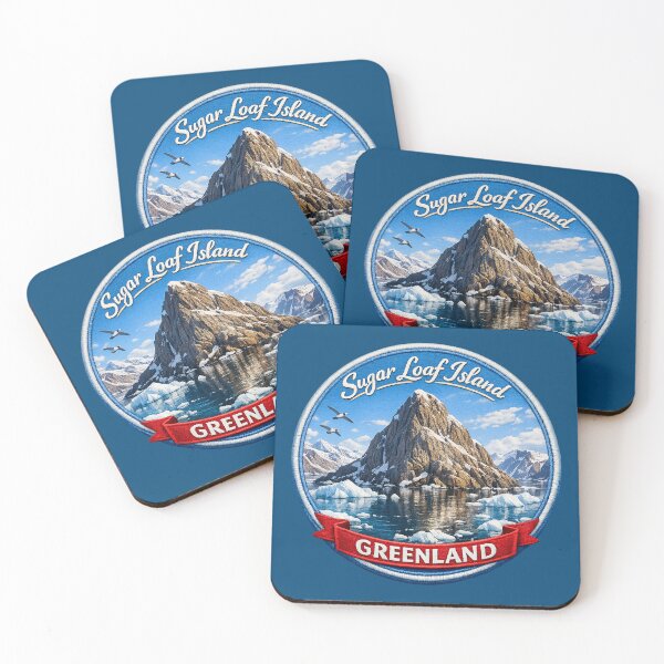 Item preview, Sugar Loaf Island, Greenland – Rocky island & icy water designed and sold by Girih.
