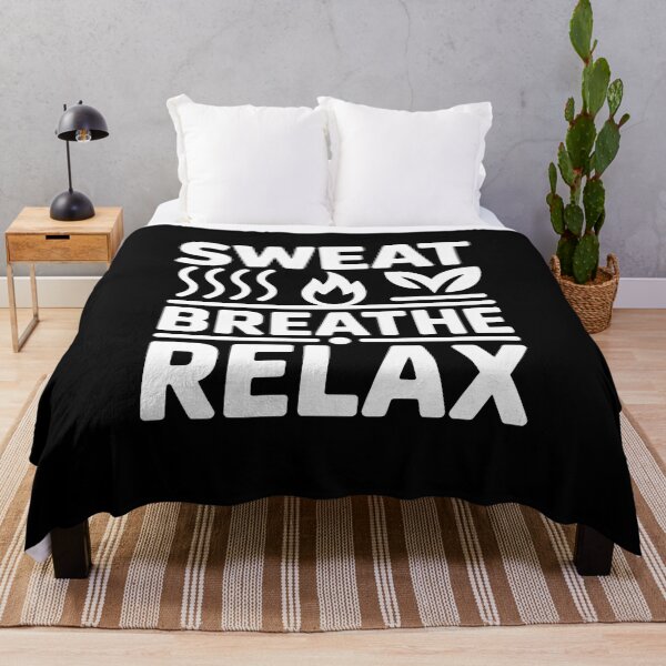 Item preview, Sauna Breathe Relax Wellness designed and sold by MooonTees.