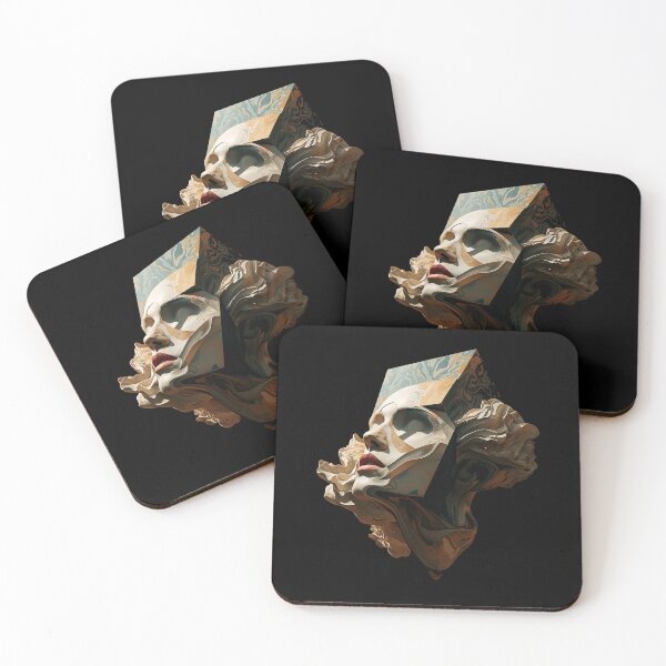 Item preview, Surrealist Fragment – Contemporary Sculptural Portrait designed and sold by PLUSHIWORLDtm.