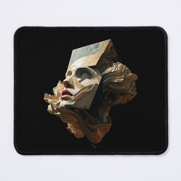 Item preview, Surrealist Fragment – Contemporary Sculptural Portrait designed and sold by PLUSHIWORLDtm.