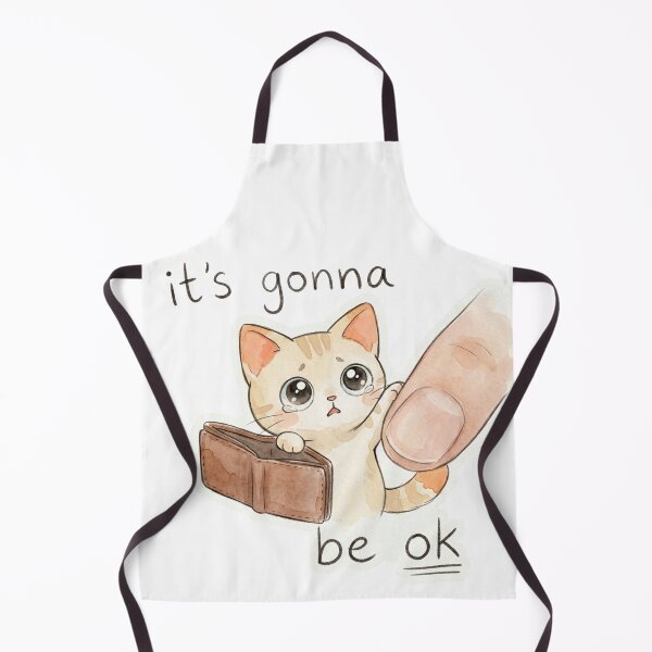 Item preview, Comforting Kitten - It’s Gonna Be Okay designed and sold by ahabboud.