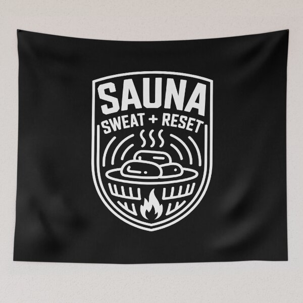 Item preview, Sauna Sweat Reset Wellness designed and sold by MooonTees.