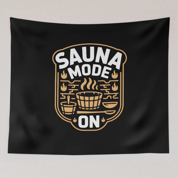 Item preview, Sauna Mode On Wellness designed and sold by MooonTees.