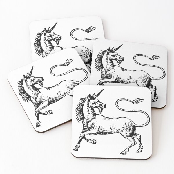 Item preview, Vintage Unicorn Woodcut Illustration  designed and sold by HawthorneFlame.