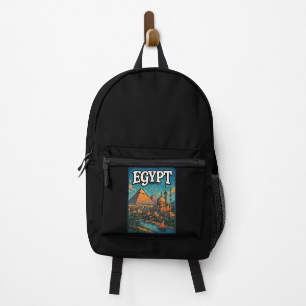 Item preview, Egypt Piramids Trippy Art Travel designed and sold by TomFrontierArt.