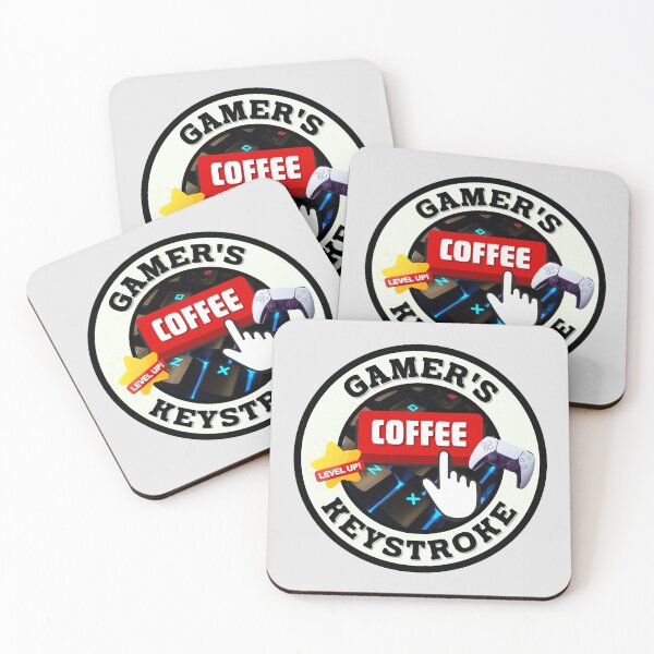 Item preview, A COFFEE Keystroke for a Hardcore Gamer. designed and sold by MPC-Mince-Pies.