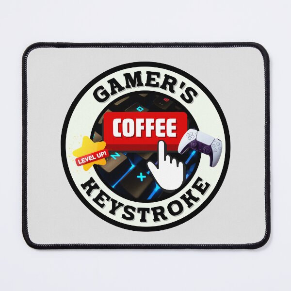 Item preview, A COFFEE Keystroke for a Hardcore Gamer. designed and sold by MPC-Mince-Pies.