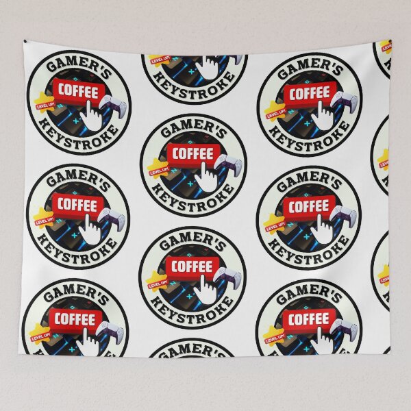 Item preview, A COFFEE Keystroke for a Hardcore Gamer. designed and sold by MPC-Mince-Pies.