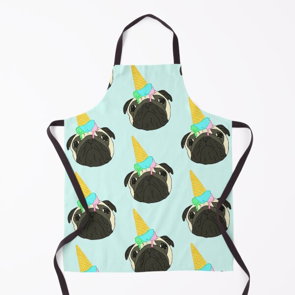 Item preview, dropped ice cream pug designed and sold by FandomizedRose.
