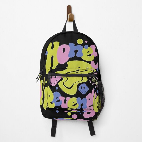 Item preview, Psychedelic Smiley Face Retro Bubble Text designed and sold by OsunaTero.