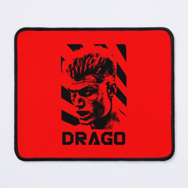 Item preview, Drago – Portrait graphique noir en style rétro designed and sold by Wawan35200.