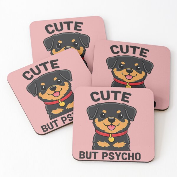 Item preview, Rottweiler - Cute But Psycho designed and sold by 123ks.