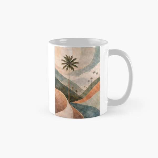 Item preview, Cocora Valley Palm Abstract – Modern Colombian Landscape Art designed and sold by DrizzyV.