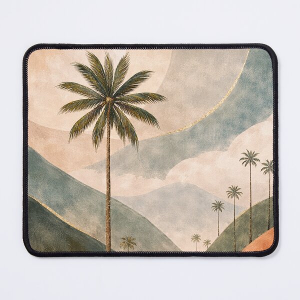 Item preview, Cocora Valley Palm Abstract – Modern Colombian Landscape Art designed and sold by DrizzyV.