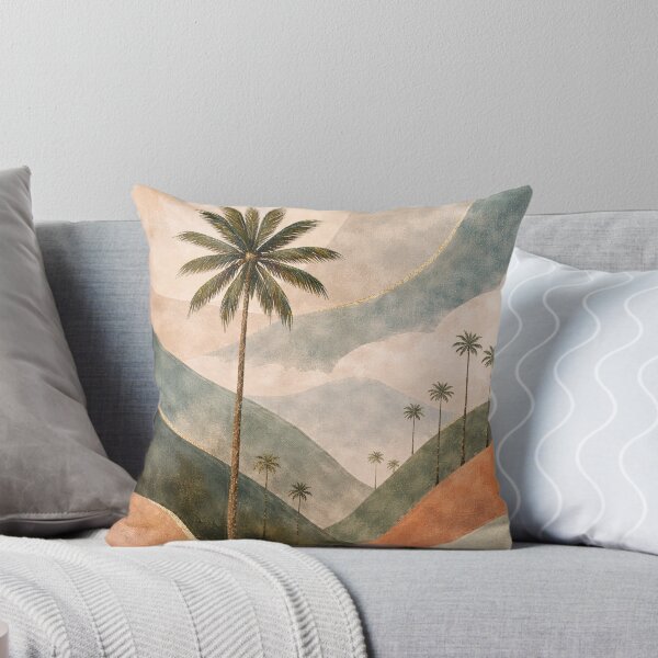 Item preview, Cocora Valley Palm Abstract – Modern Colombian Landscape Art designed and sold by DrizzyV.
