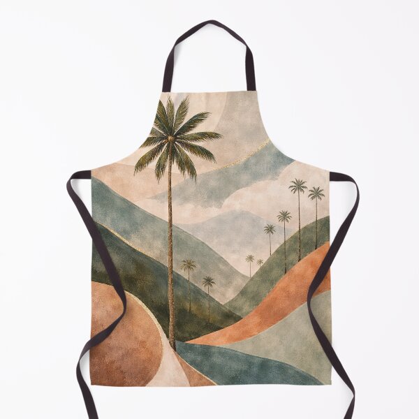 Item preview, Cocora Valley Palm Abstract – Modern Colombian Landscape Art designed and sold by DrizzyV.