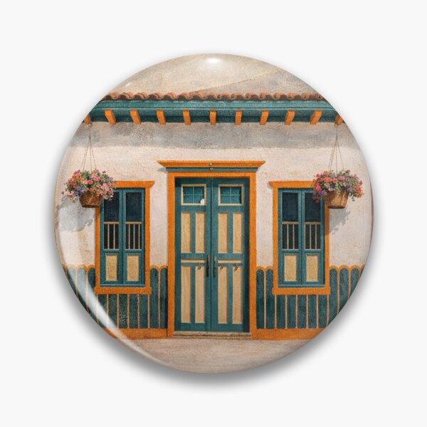 Item preview, Salento Colonial Facade – Contemporary Abstract Architecture Print designed and sold by DrizzyV.