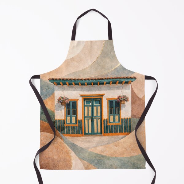 Item preview, Salento Colonial Facade – Contemporary Abstract Architecture Print designed and sold by DrizzyV.