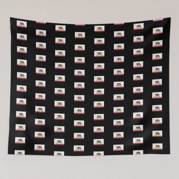 Item preview, California Republic Bear Flag Patriotic Vintage Style designed and sold by American Spirit.