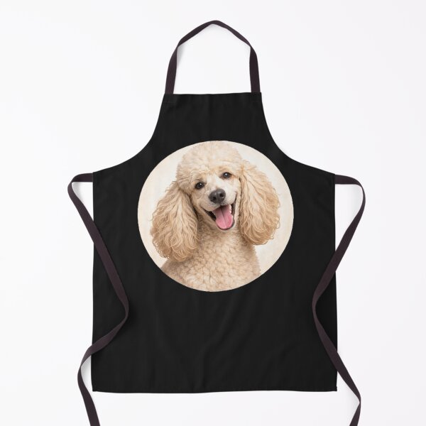 Item preview, Standard Poodle Elegance – Realistic Dog Circle Art designed and sold by TheJoyfulPen.