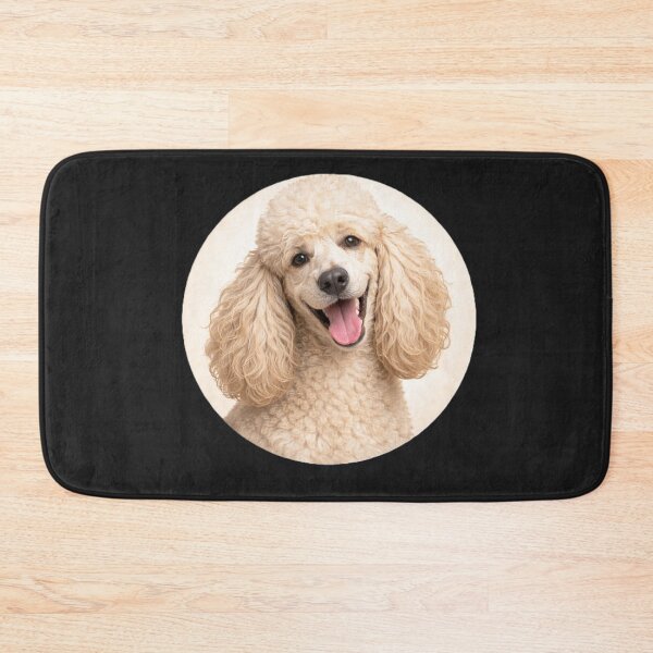 Item preview, Standard Poodle Elegance – Realistic Dog Circle Art designed and sold by TheJoyfulPen.