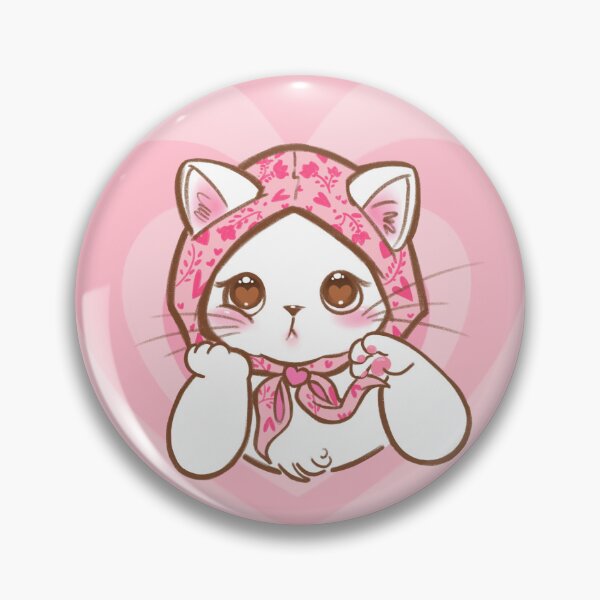 Item preview, Vanilla Babushkat Pin Button designed and sold by fizzycherrycola.