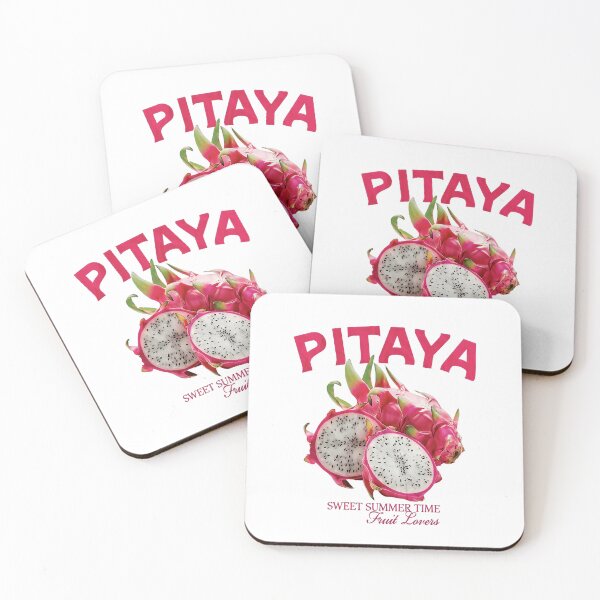 Item preview, Pitaya Dragon Fruit Sweet Summertime Art - Exotic Botanical Print designed and sold by Krasnovaovaova.
