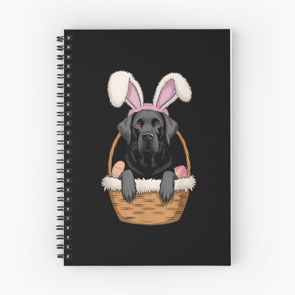 Item preview, Cute Black Labrador Retriever Easter Bunny Dog Lover for Men Women Kids designed and sold by Boutkimaewab.