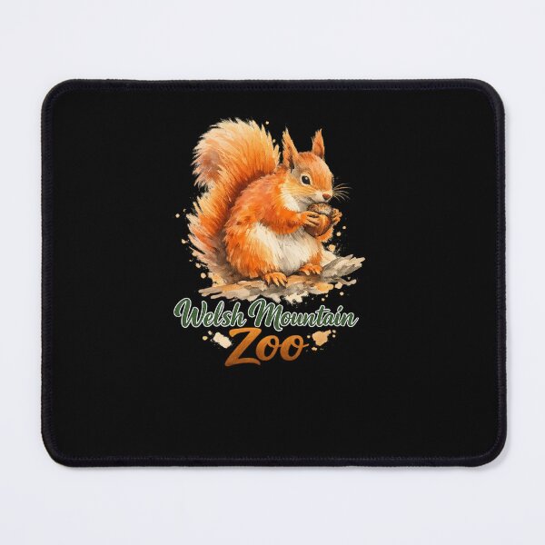 Item preview, Welsh Mountain Zoo – Watercolor Red Squirrel designed and sold by EuropeanPrints.