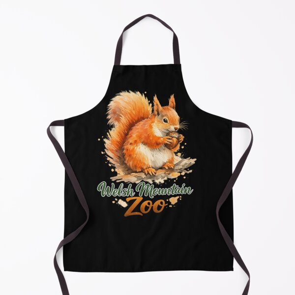 Item preview, Welsh Mountain Zoo – Watercolor Red Squirrel designed and sold by EuropeanPrints.