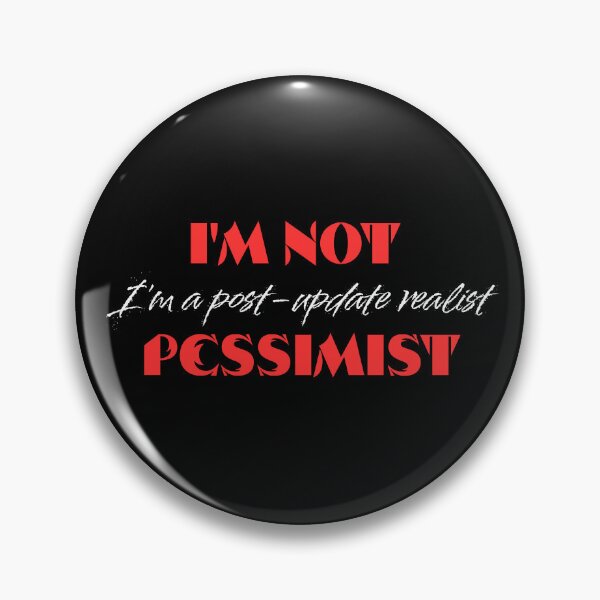 Item preview, I'm Not Pessimist, Smart Distance In A Bold Style designed and sold by JokeAndStyle.