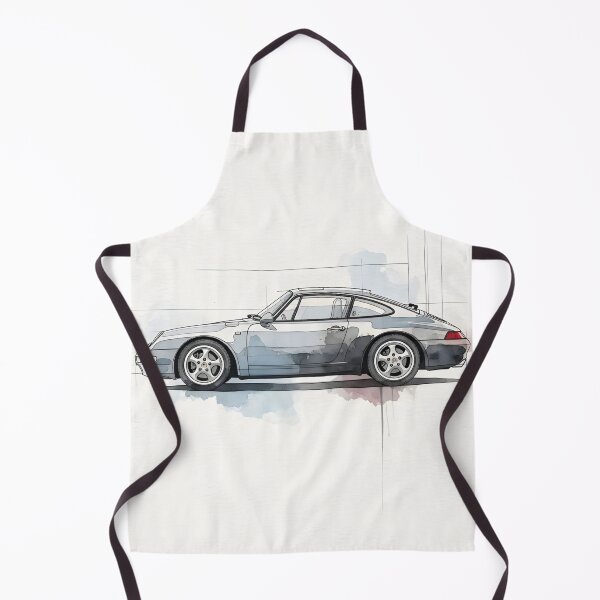 Item preview, Porsche 911 (993) Watercolor Art Poster designed and sold by Motorline44.