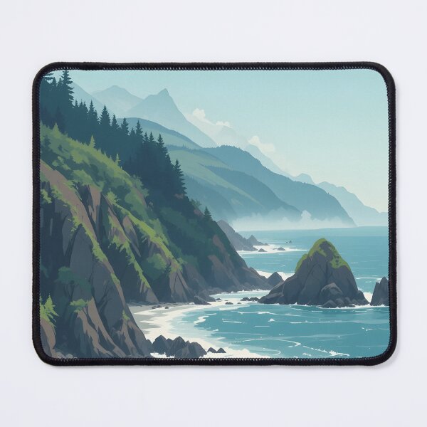 Item preview, Olympic National Park – Forest USA  Poster Nature Landscape designed and sold by wildexperience.