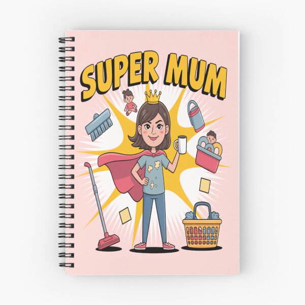 Item preview, Super Mum Superhero | Funny Mother's Day designed and sold by Midnight Veil Designs.