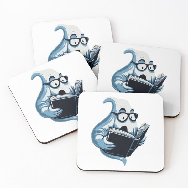 Item preview, Funny Reading Ghost - Cute Spooky Book Lover Aesthetic designed and sold by Tw1nsAIArt.