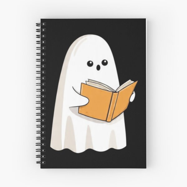 Item preview, Funny Reading Ghost - Cute Spooky Book Lover Aesthetic designed and sold by Tw1nsAIArt.