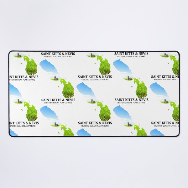 Item preview, Saint Kitts and Nevis Map Historic Sugar Plantations Art designed and sold by AbulailArt.