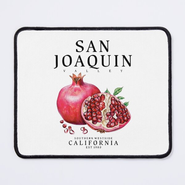 Item preview, San Joaquin Valley Pomegranate Poster - California Grown Vintage Art designed and sold by Krasnovaovaova.
