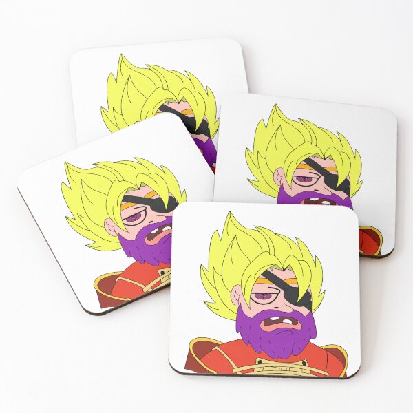 Item preview, Super Saiyan‑Inspired Armored Warrior Character designed and sold by DesignbyAnnaM.
