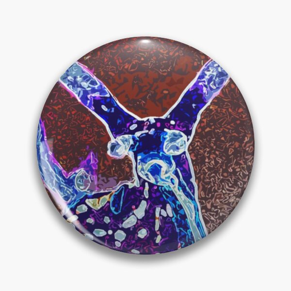 Item preview, violet deer seaslug illusionistic art designed and sold by Wolkenleserin.