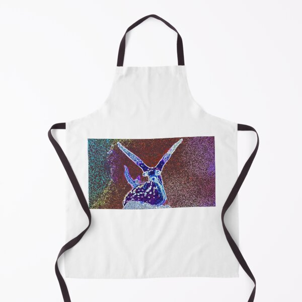 Item preview, violet deer seaslug illusionistic art designed and sold by Wolkenleserin.