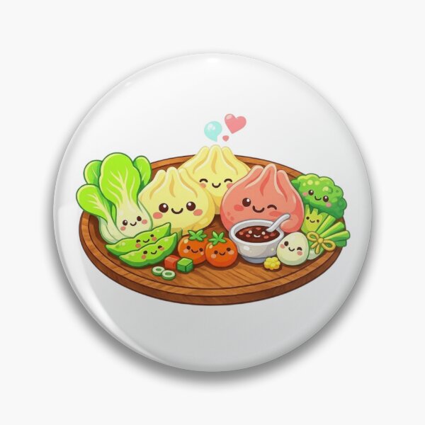 Item preview, Kawaii Banquet: Dumplings and Friends designed and sold by The sticker haven.