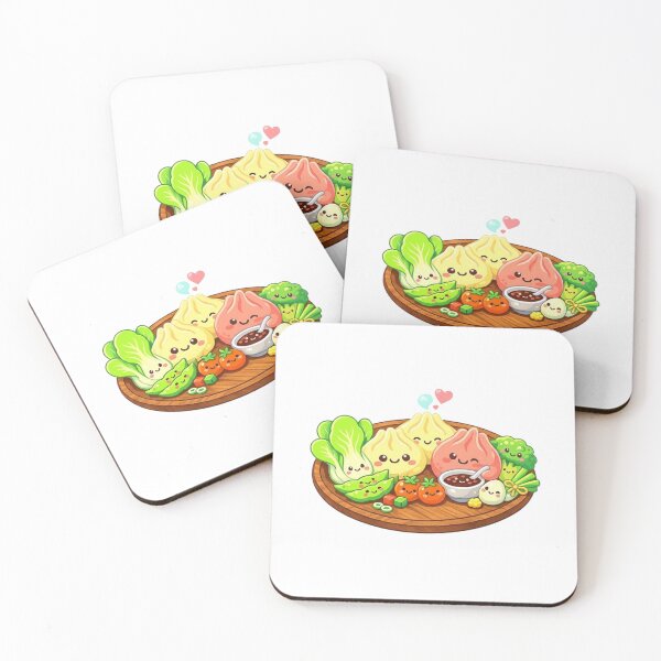 Item preview, Kawaii Banquet: Dumplings and Friends designed and sold by The sticker haven.