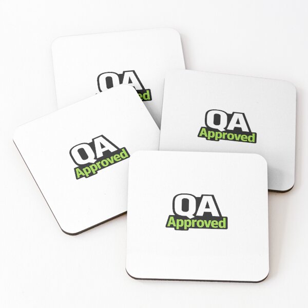 Item preview, QA Approved design for QA engineers designed and sold by unscriptedPixel.