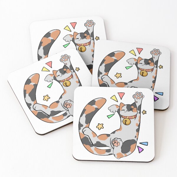 Item preview, Calico cat: Biiigg stretch! designed and sold by WitcherGem.