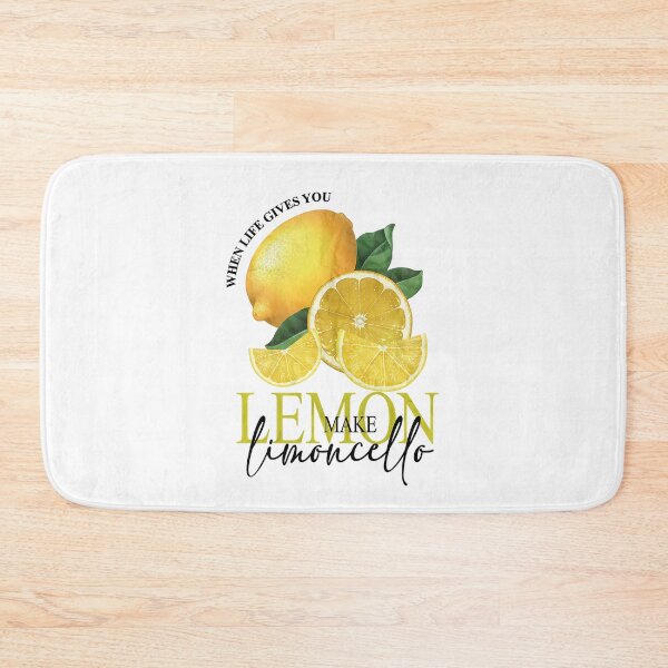 Item preview, Lemon Limoncello Vintage Quote Art - Mediterranean Kitchen Decor designed and sold by Krasnovaovaova.