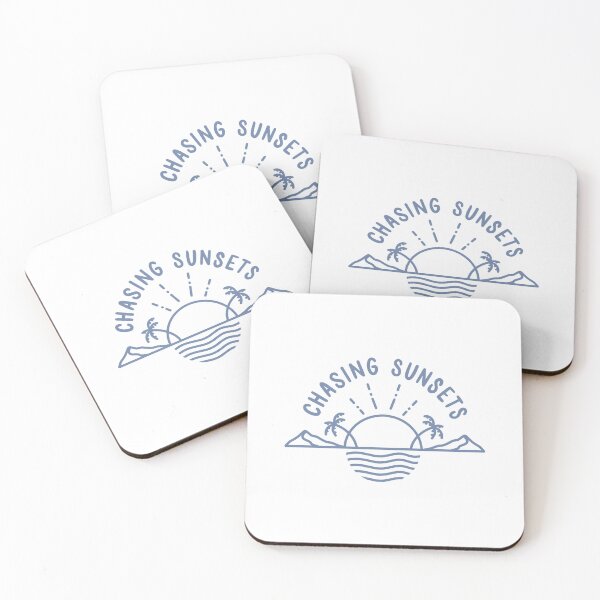Item preview, Chasing Sunset - Blue designed and sold by P7illustrations.