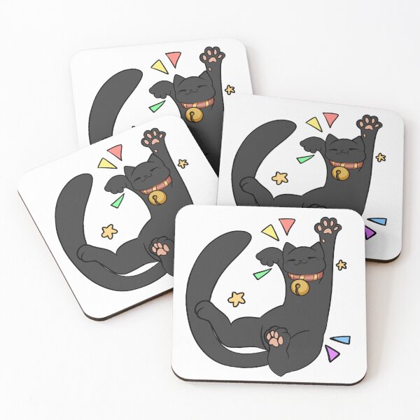 Item preview, Black cat: Biiigg stretch! designed and sold by WitcherGem.