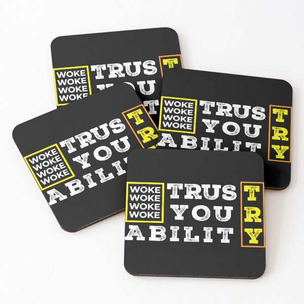 Item preview, Woke Trust Your Ability designed and sold by AsifDesignCreativeStudio.
